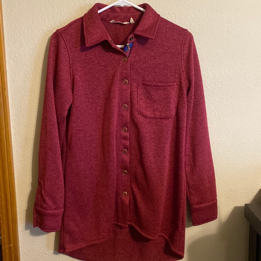 Soft Surroundings button down jacket size small